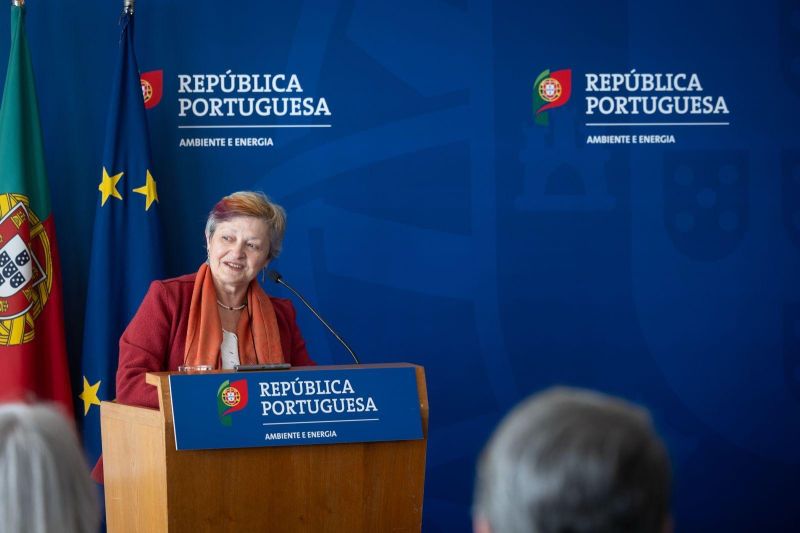 Apresentação dos mapas das ZAER no Ministério do Ambiente e Energia